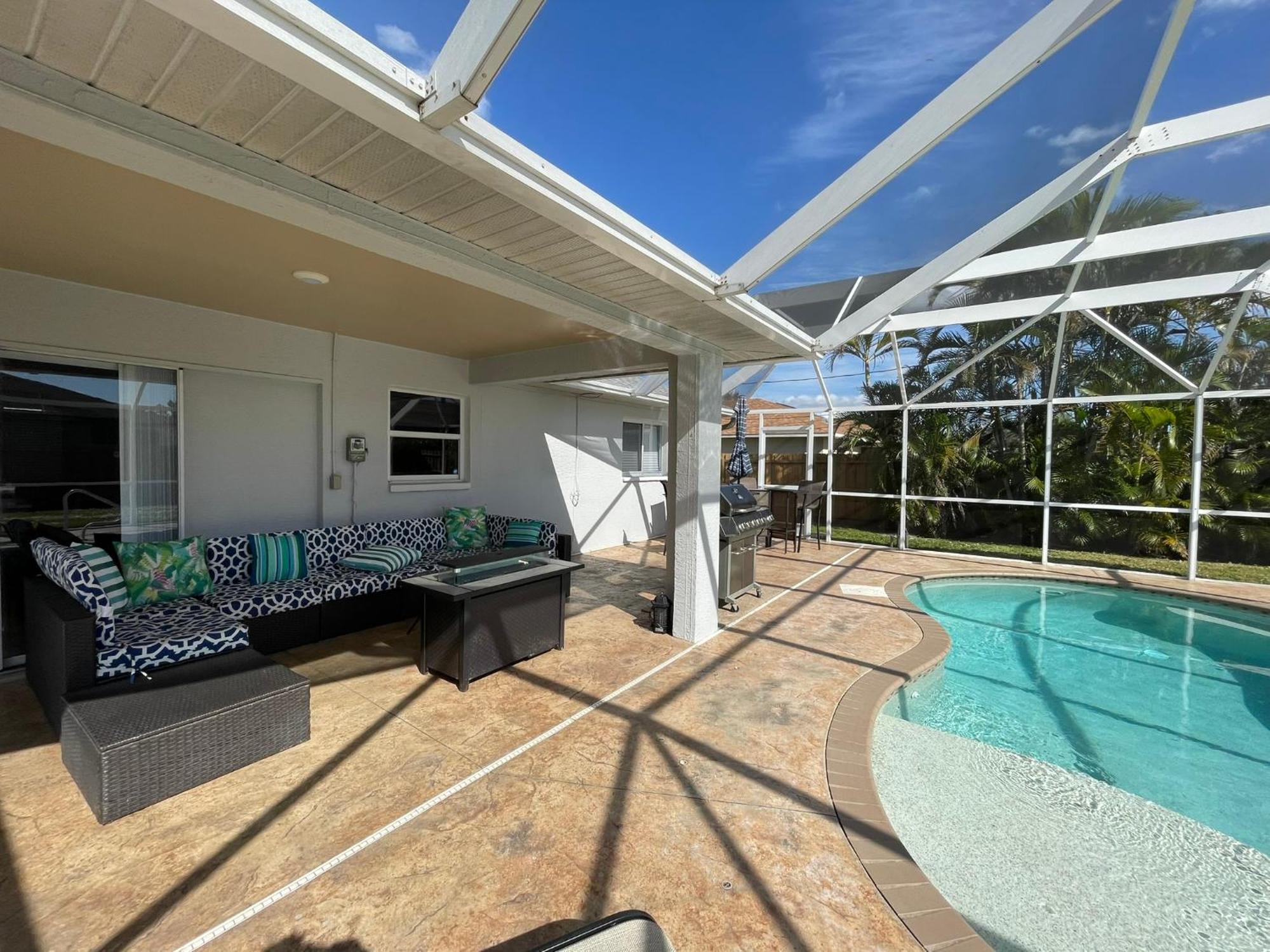 Beautiful Pool Home With Sleeping For 8 For Lovelypeople Cape Coral Exterior foto